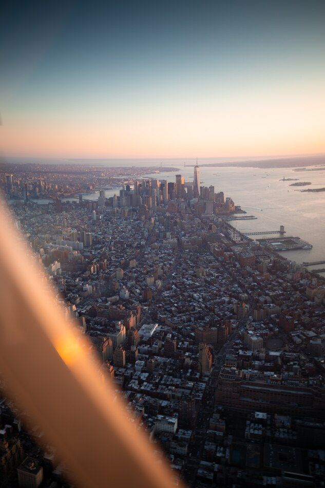 Giro in elicottero a New York